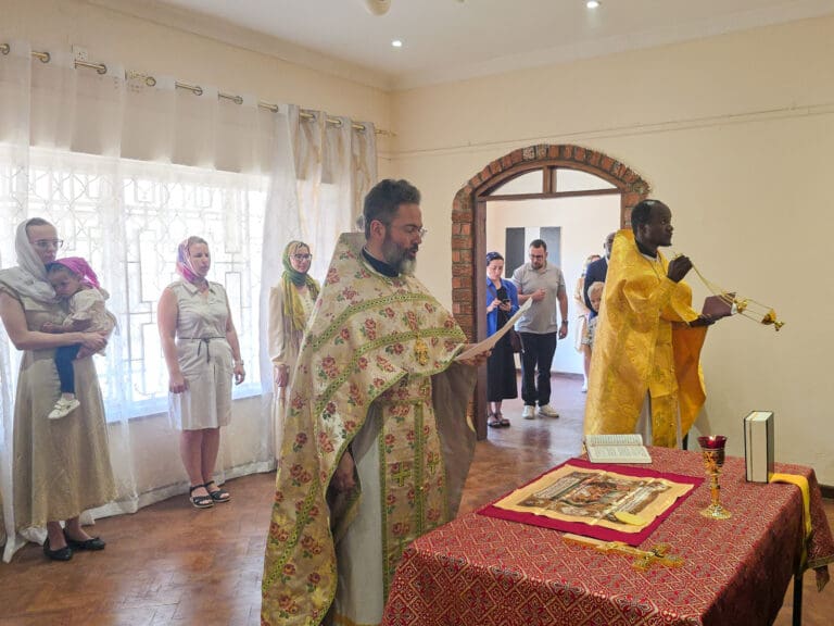 Богослужение в Лусаке